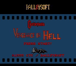 Castlevania II - Vengence on Hell (Hack)